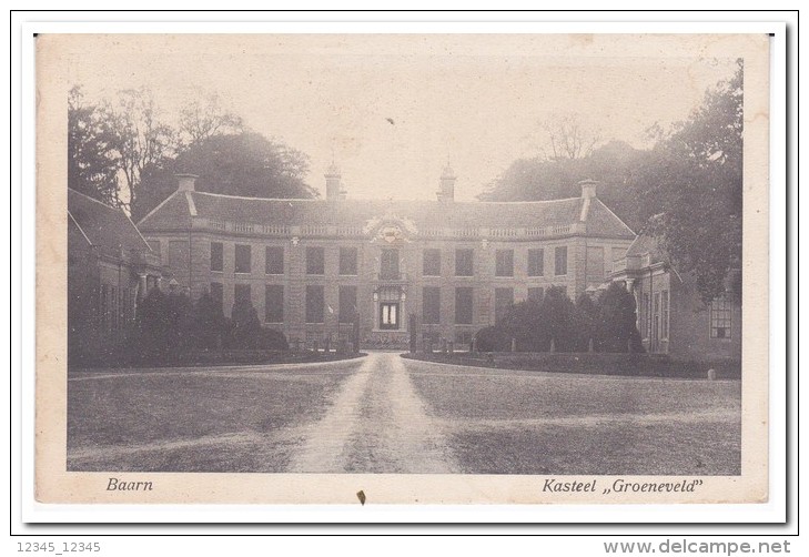 Baarn, Kasteel Groeneveld - Baarn