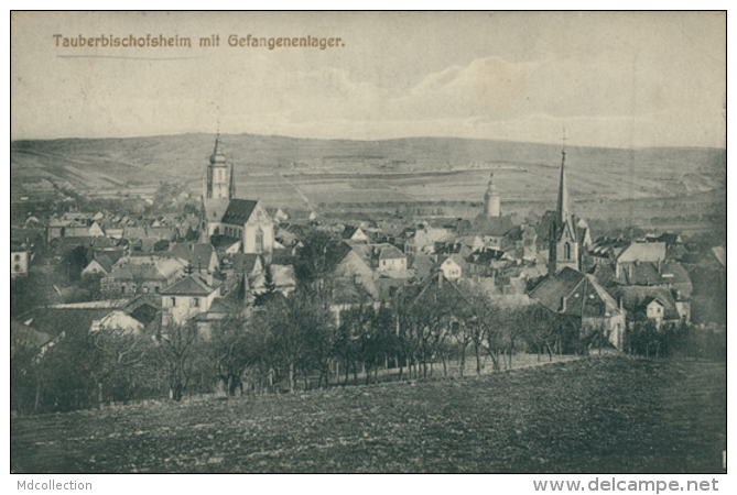 DE TAUBERBISCHOFSHEIM / Mit Gefangenenlager / - Tauberbischofsheim