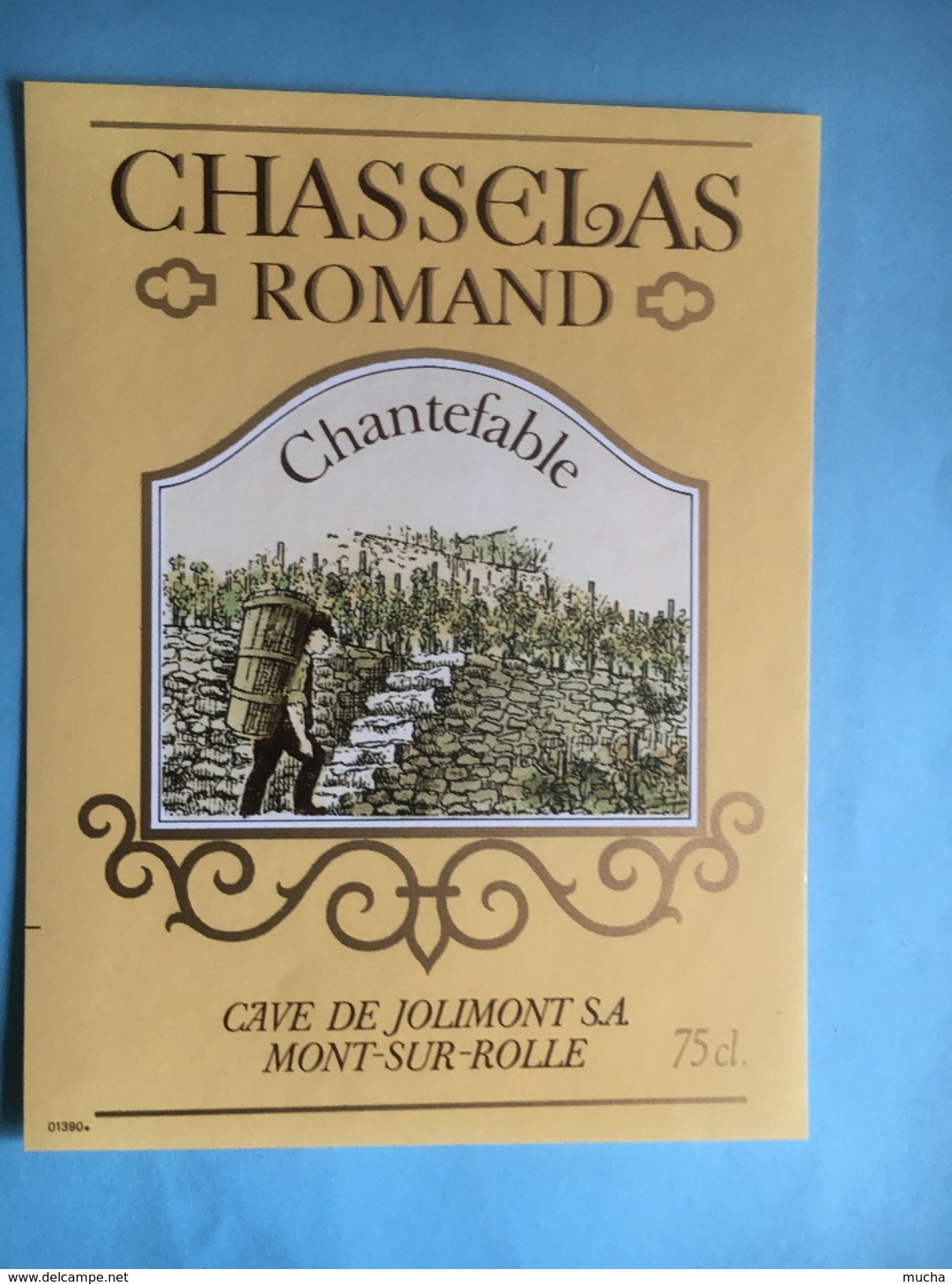 1548- Suisse  Chasselas  Romand Chantefable - Autres & Non Classés