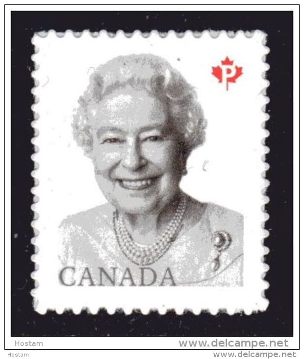 CANADA 2016  2888, Queen Elizabeth 11,  Single From Booklet   Mnh - Timbres Seuls