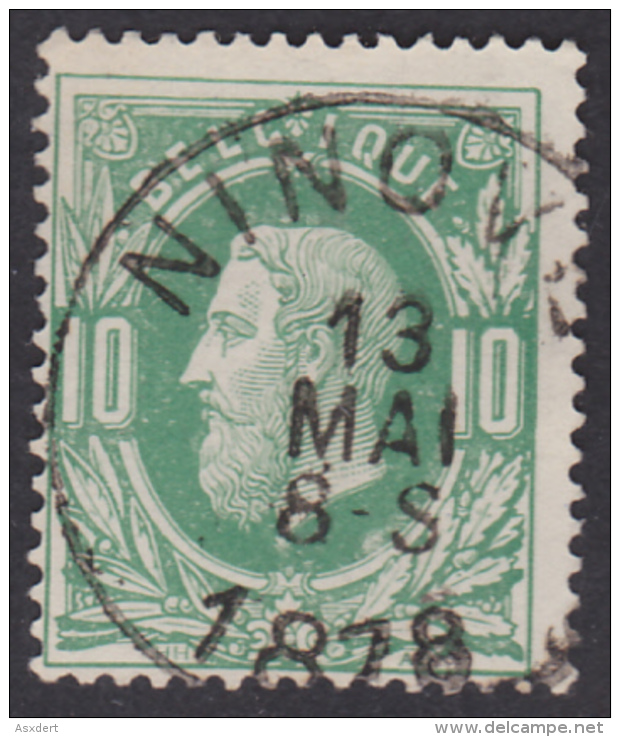 N° 30 - NINOVE  1878 - COBA+4 - 1869-1883 Léopold II