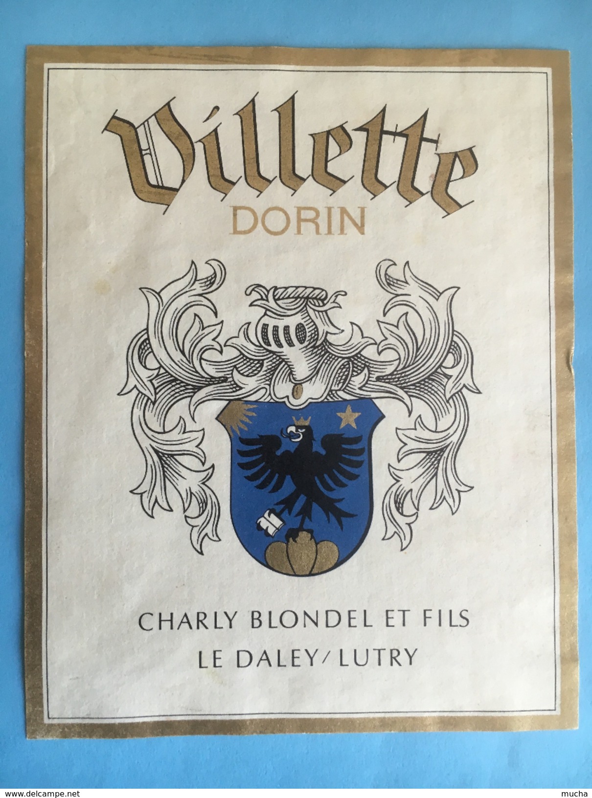 1582 -  Suisse Vaud Villette Dorin  Cjarly Blondel - Autres & Non Classés