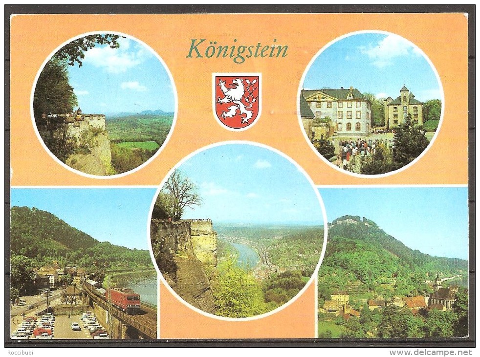 (7392) Königstein - Sächsische Schweiz - Kreis Pirna - Koenigstein (Saechs. Schw.)