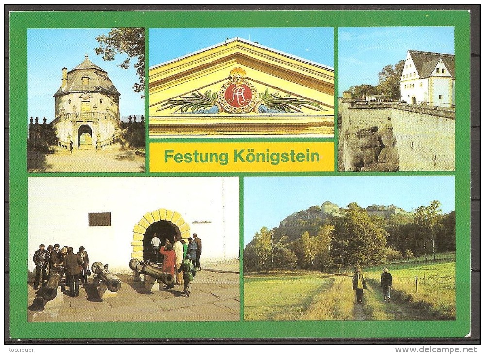 (7389) Königstein - Sächsische Schweiz - Kreis Pirna - Koenigstein (Saechs. Schw.)