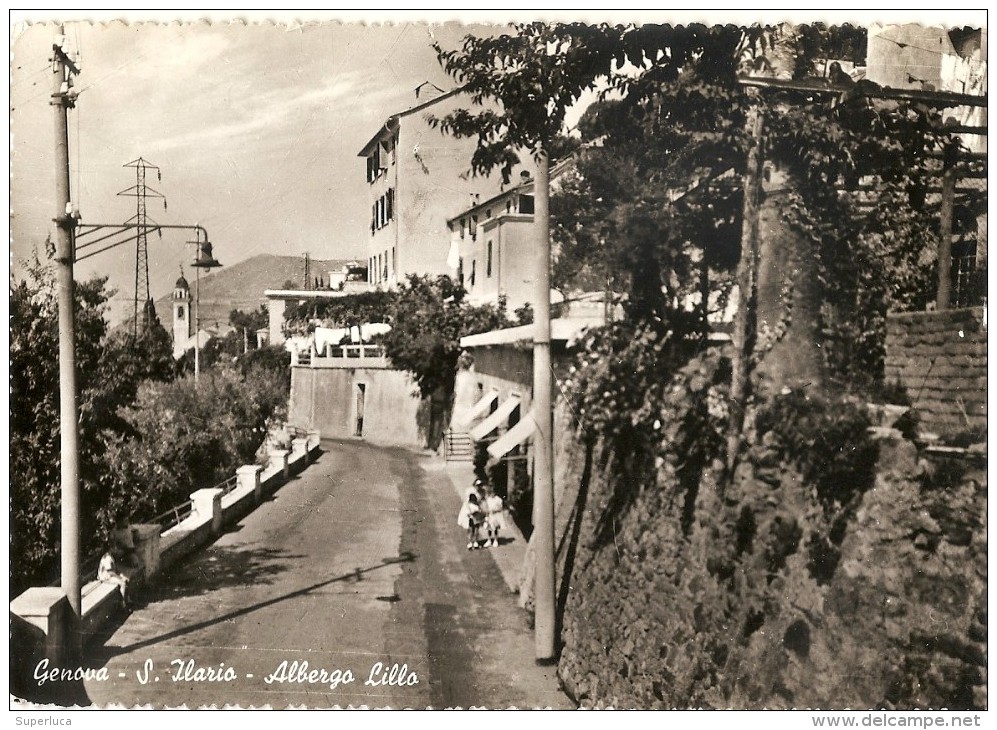 S-GENOVA-S.ILARIO-ALBERGO LILLO - Genova (Genoa)