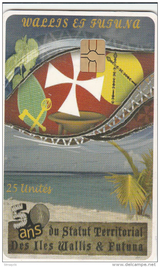 Wallis And Futuna - 50 Years Of The Territorial Status - WAF-44 - Wallis And Futuna