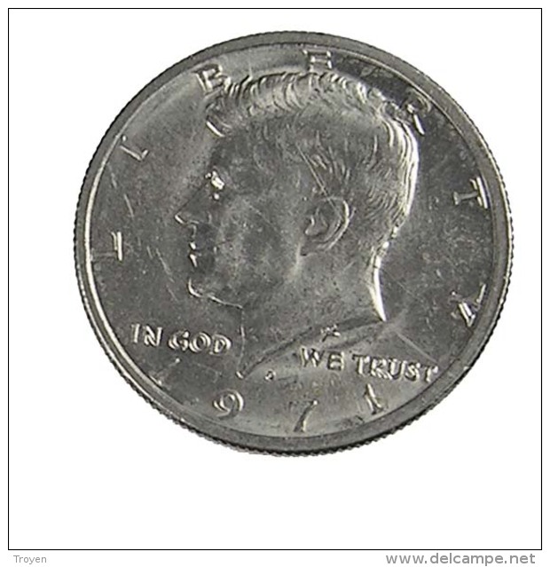 Half Dollar - Kennedy - USA - 1971  -  Cu.Ni  - TTB  - - 1916-1947: Liberty Walking (Liberté Marchant)