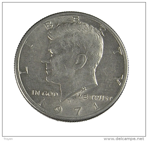 Half Dollar - Kennedy - USA - 1971  -  Cu.Ni  - TTB  - - 1916-1947: Liberty Walking