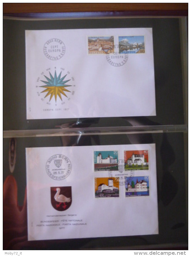 Collezione FDC Svizzera 1966/78 (m193)