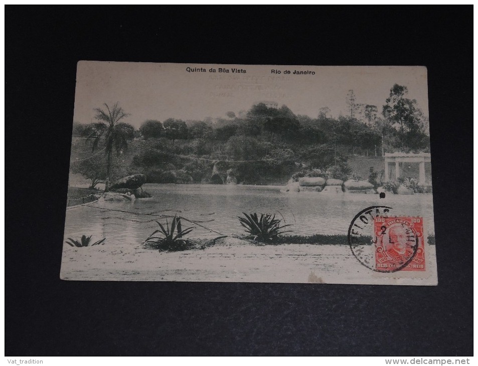 BRÉSIL - Oblitération De Pelotas Sur Carte Postale Pour La France En 1917 Via Lisbonne- A Voir - L 1382 - Covers & Documents