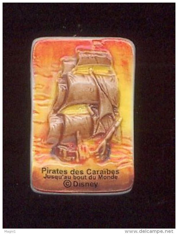 Fève - Pirates Des Caraïbes - Juqu'au Bout Du Monde - Disney 2008 - Disney