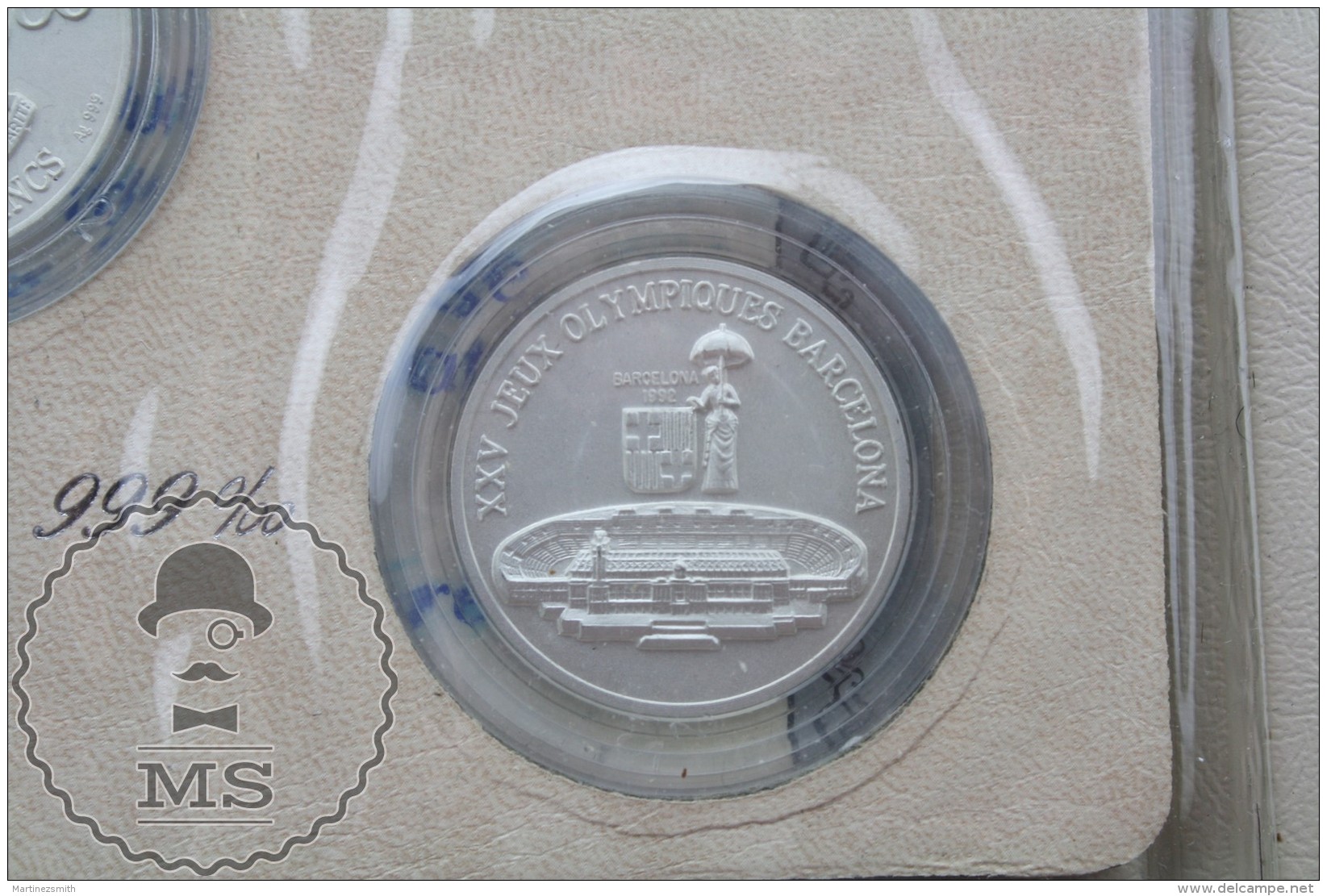 Republic of Guinea/ République de Guinée 25 Olympic Games of Barcelona 1992, 100, 200 & 300 Francs in Silver Coins