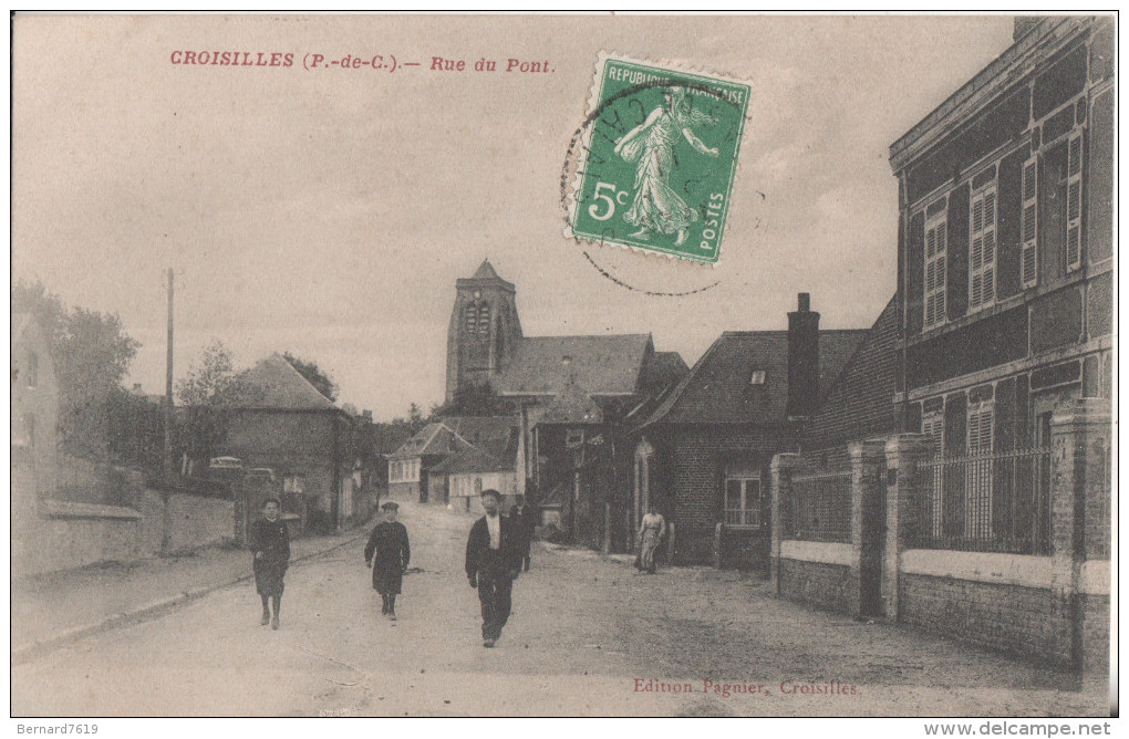 62  Croisilles Rue Du Pont - Croisilles