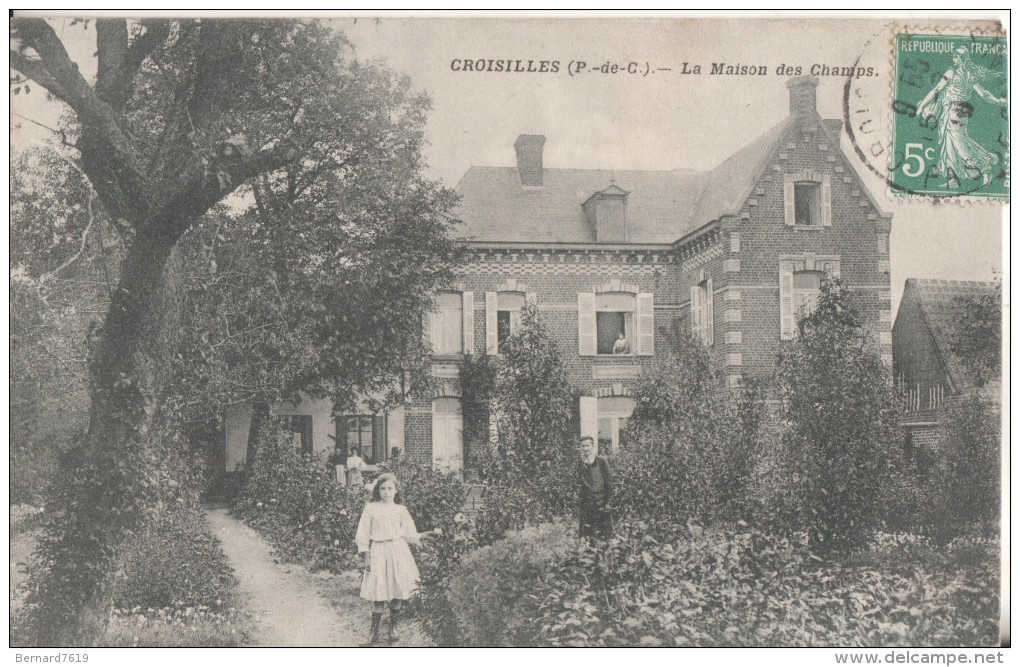 62  Croisilles  La Maison Des Champs - Croisilles