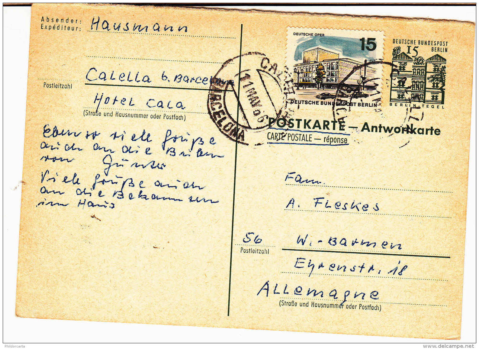 Berlin -GSK - Postcards - Used