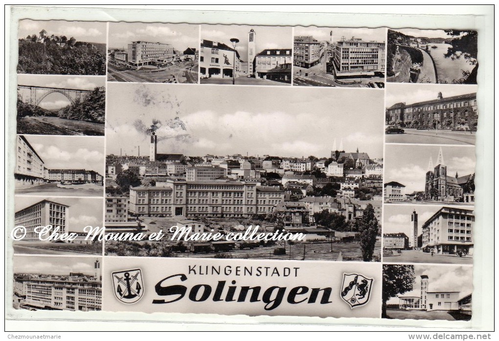 ALLEMAGNE - SOLINGEN - KLINGENSTADT - MULTIVUES - PONT GARE ETC - CPSM - Solingen