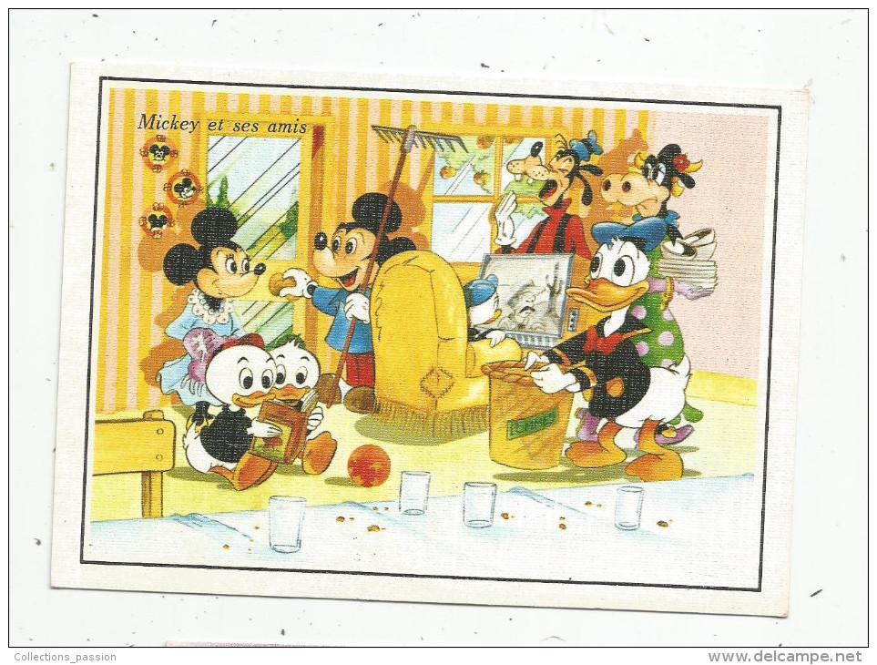 G-I-E , Cp , WALT DISNEY , Les Vedettes , Vierge , 4/4 , MICKEY Et Ses Amis - Otros & Sin Clasificación