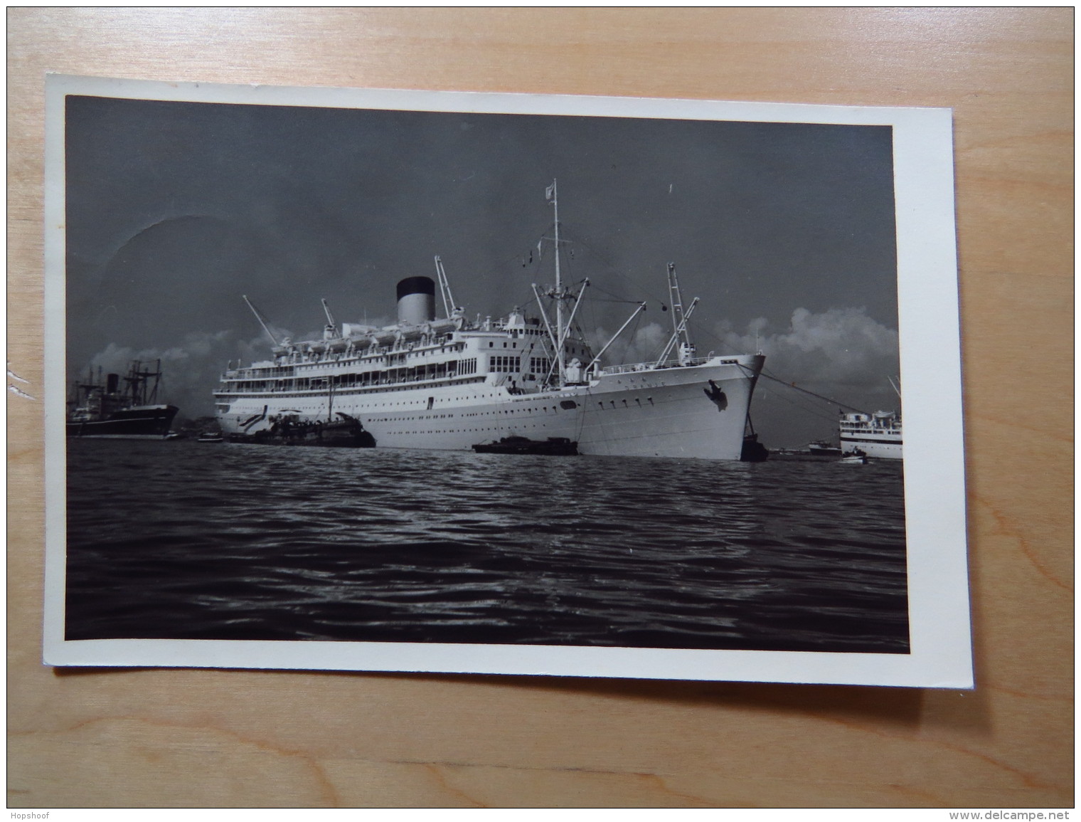 Postcard Ansichtkaart Ship Schip Postagent MS Oranje 1953 - Zonder Classificatie