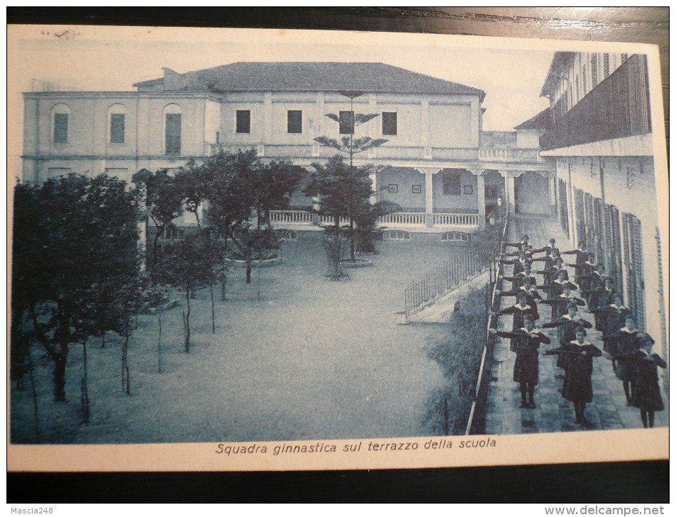 Alì Marina-Messina Collegio Maria Ausiliatrice Ginnastica Usata 1937 - Altri & Non Classificati