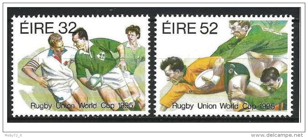 Irlanda - 1995 - Nuovo/new MNH - Rugby - Mi N. 894/95 - Nuovi