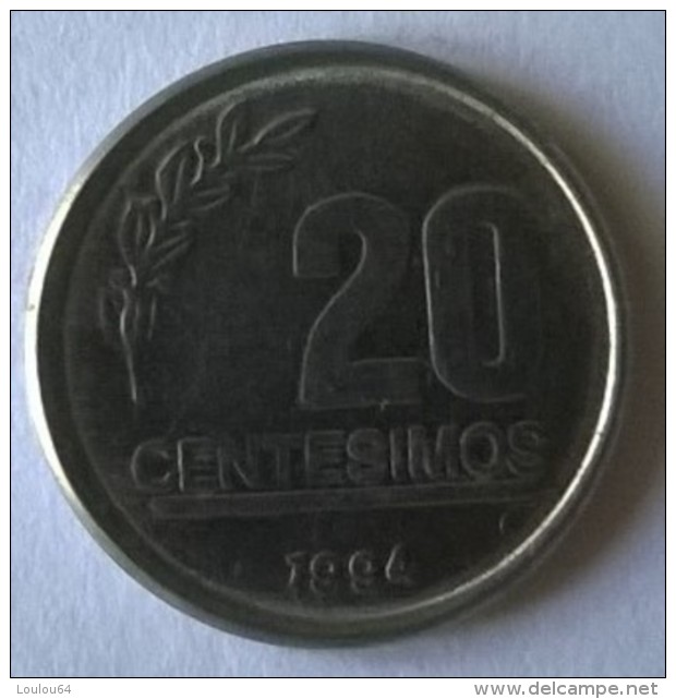 URUGUAY - 20 Centesimos 1994 - - Uruguay