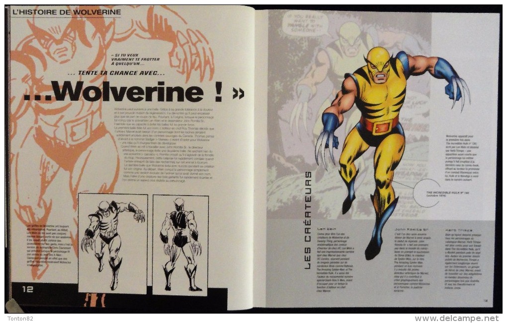 L'Univers De L'Arme Vivante - WOLVERINE - Semic / MARVEL - ( 2009 ) . - Volverine