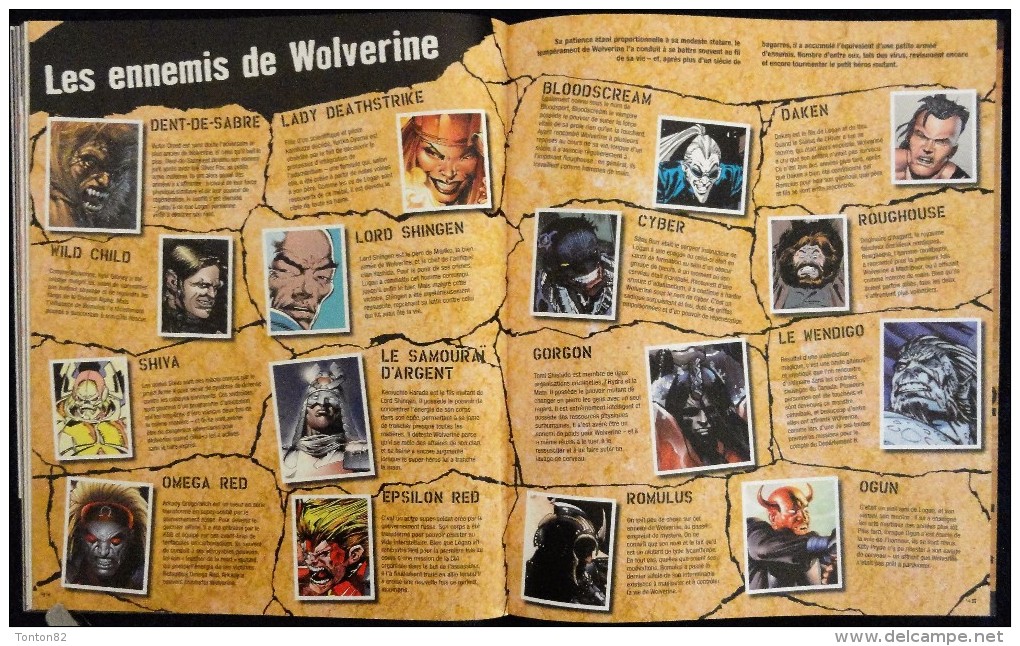 L'Univers de l'Arme Vivante - WOLVERINE - Semic / MARVEL - ( 2009 ) .