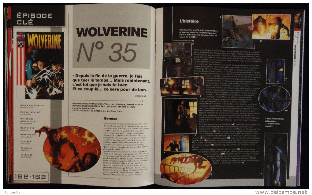 L'Univers de l'Arme Vivante - WOLVERINE - Semic / MARVEL - ( 2009 ) .