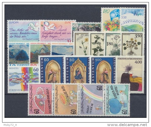 Liechtenstein - Annata Completa 1995 - Nuovo/new MNH - Mi N. 1103/23 - Annate Complete