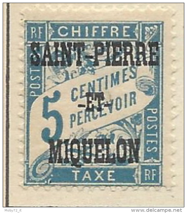 Saint-Pierre E Miquelon - 1925 - Nuovo/new MH - Allegorie - Mi N. 10 - Unused Stamps