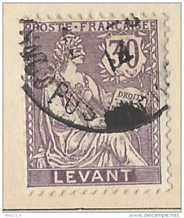 Territori Francesi - Levante - 1903 - Usato/used - Allegorie - Mi N. 17 - Used Stamps