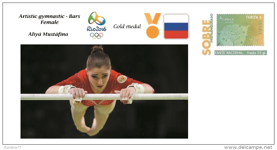 Spain 2016 - Olympic Games Rio 2016 - Gold Medal Gymnastics Female Russia Cover - Otros & Sin Clasificación