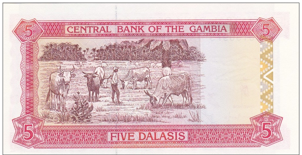 Central Bank Of The GAMBIA  1989. ND Issue. - Gambie