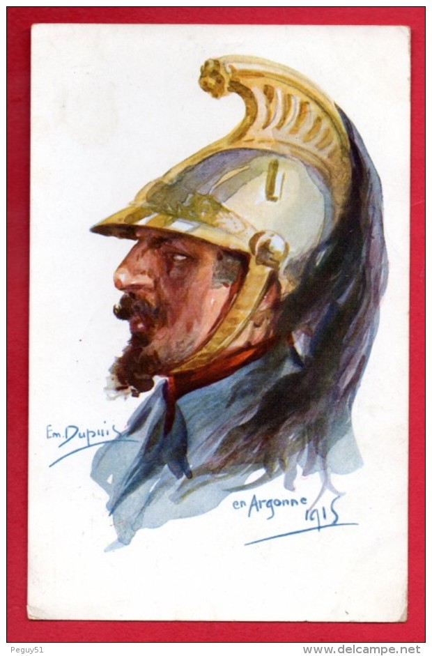 Nos Poilus En Argonne 1915. Illustration Emile Dupuis. 1919 - Dupuis, Emile