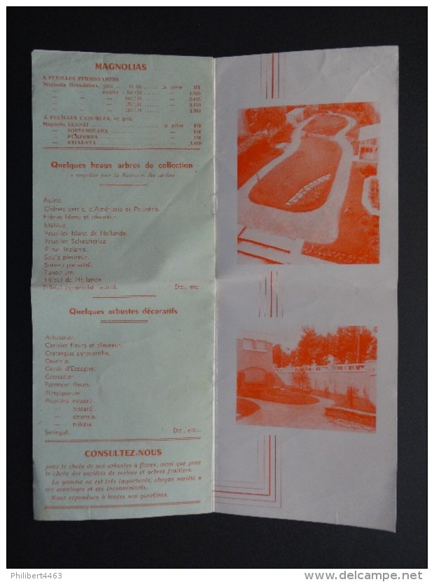 CATALOGUE DES PEPINIERES MICHEL BONNET NANTES (44) - 1950 - ...