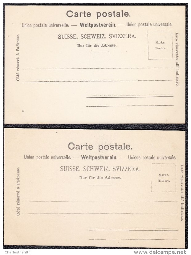 SUISSE 1900 *** SCHLITTENPOST - Poste Par Traineau - Post By Sleigh *** WIE NEU !! - Poste & Facteurs