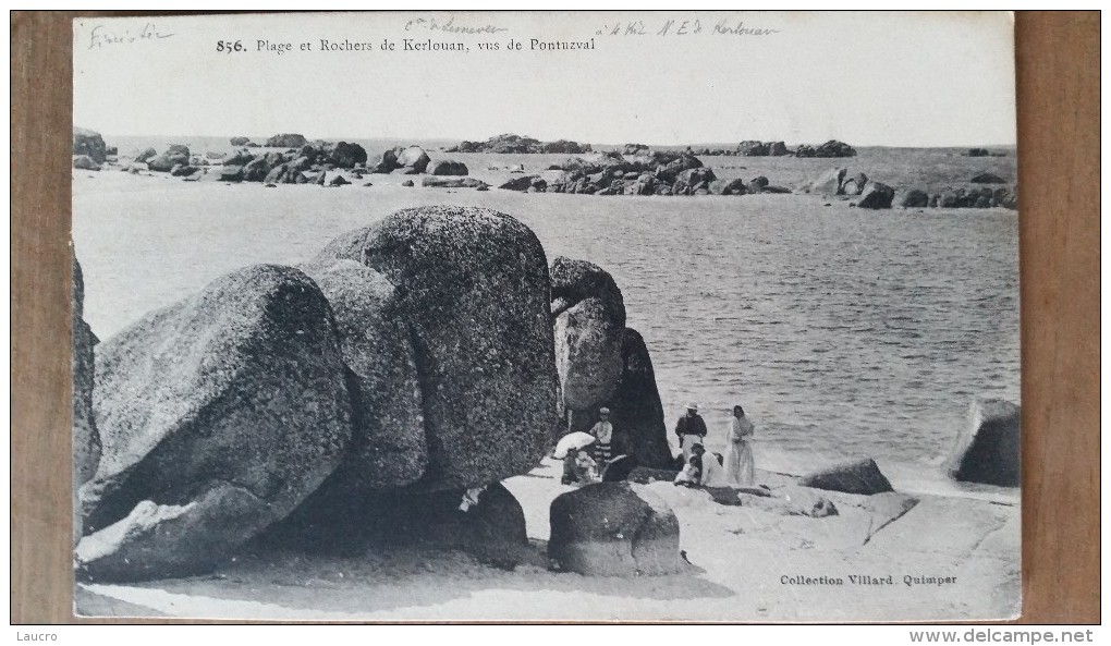 Kerlouan. Plage Et Rochers. Villard N ° 856 - Kerlouan