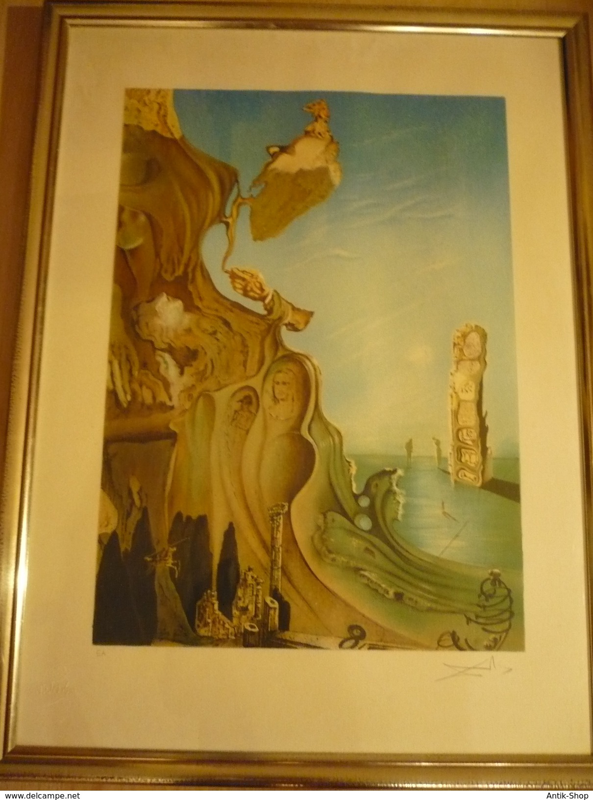 ARTIST Salvador Dali (1904-1989) *** TITEL „Monumet Imperiale à La Femme-enfant“ *** TECHNIK Lithographie *** AUFLAGE E. - Lithografieën