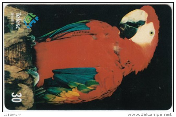 BRASIL D-214 Magnetic Telesc - Animal, Bird, Parrot - Used - Brésil