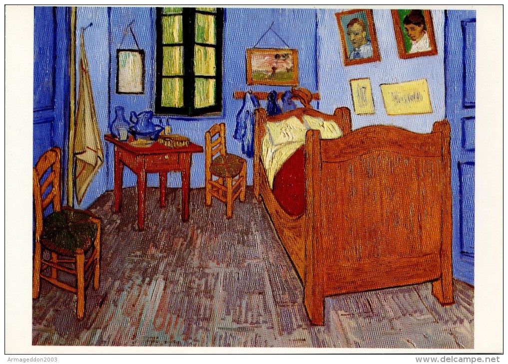 V50 / NEUVE CP VINCENT VAN GOGH LA CHAMBRE DE VINCENT A ARLES VOIR DOS - Van Gogh, Vincent