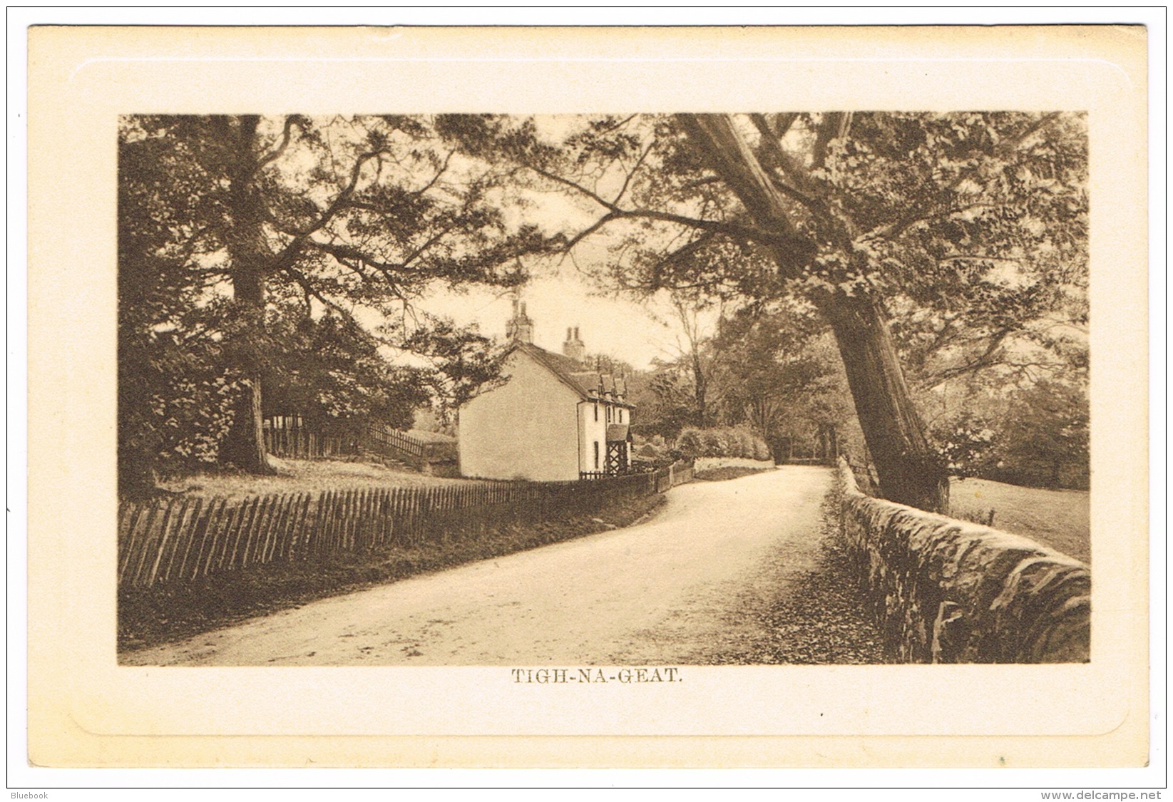 RB 1114 -  Early Postcard - Tigh-Na-Geat Village - Pitlochry Perthshire Scotland - Perthshire