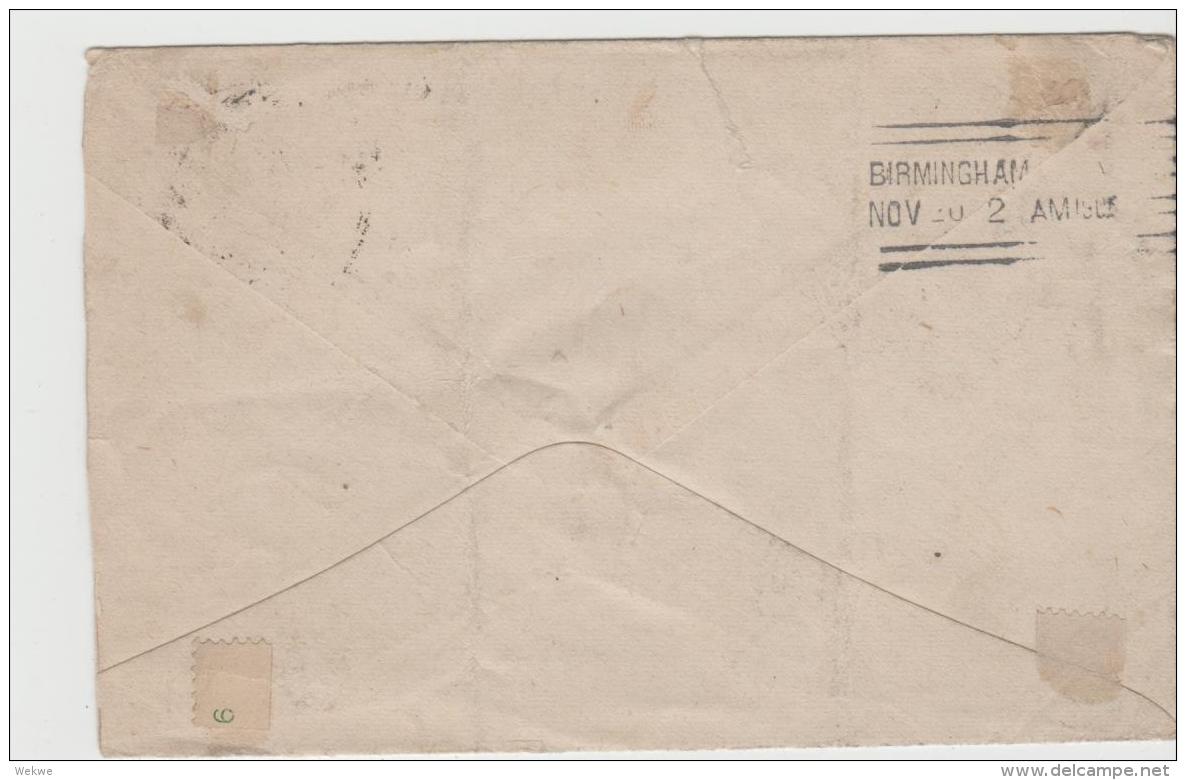 Tur113 / TÜRKEI -  Zara Nach  Birmingham, Alabama, USA, 1892 - Lettres & Documents