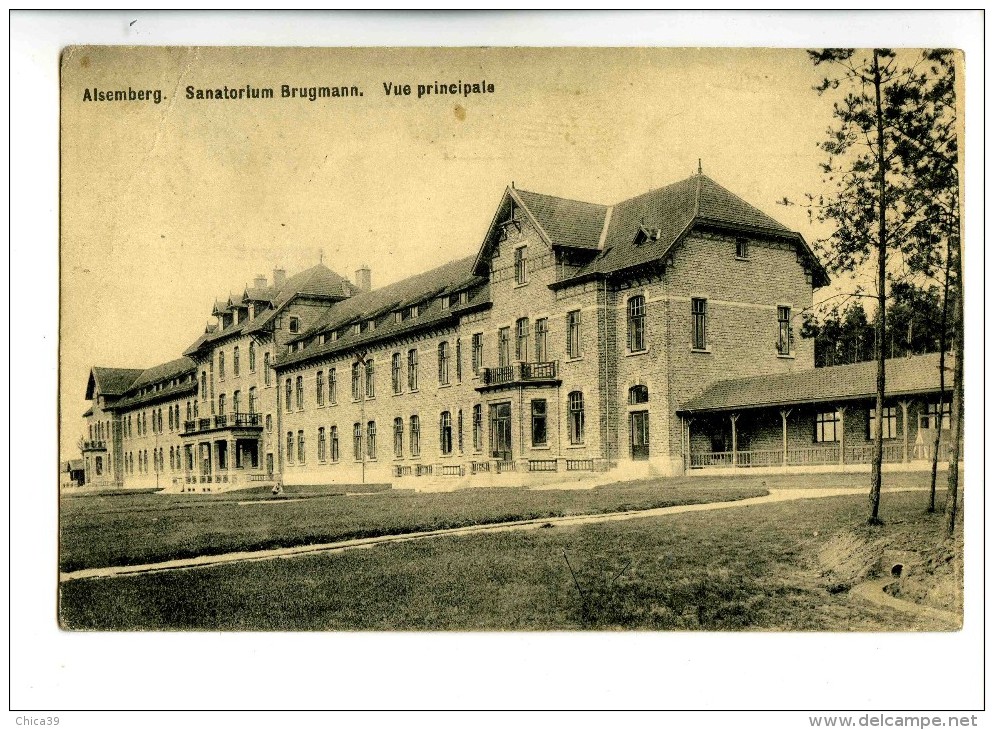 17854   -   Alsemberg   -   Sanatorium Brugmann  -  Vue Principale - Beersel