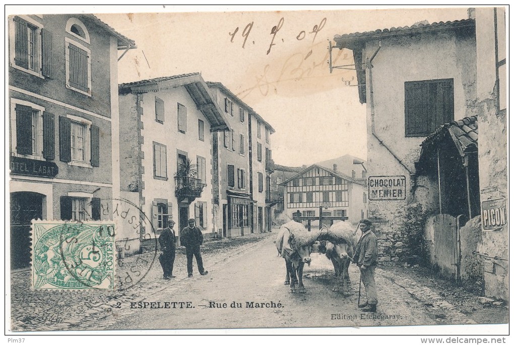 ESPELETTE - Rue Du Marché - Espelette