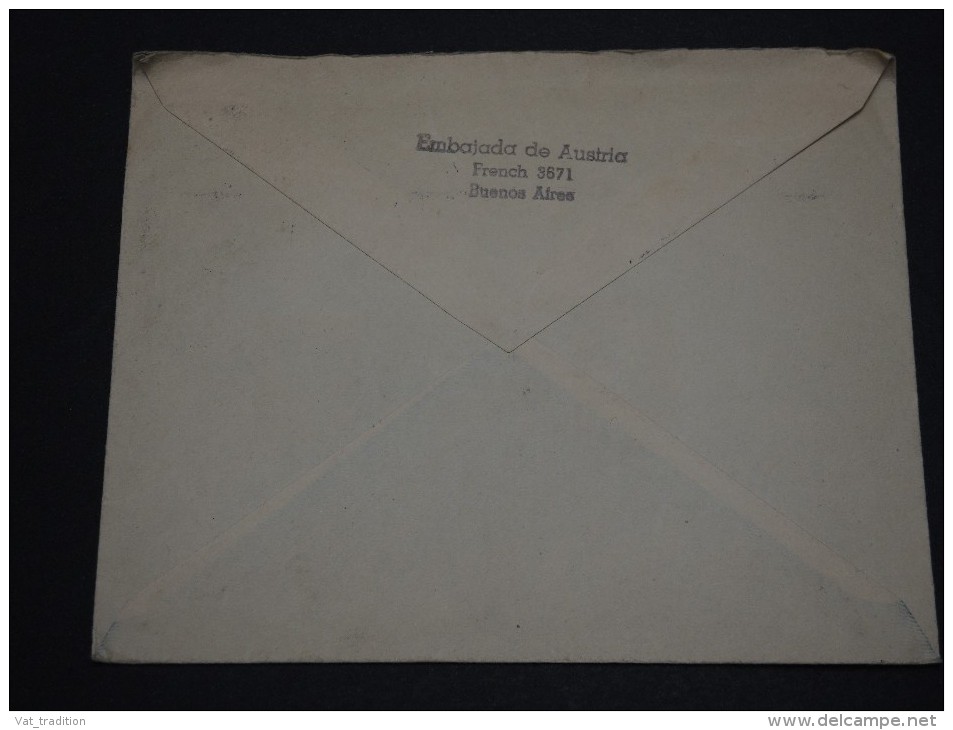 ARGENTINE - Enveloppe De L 'Ambassade D' Autriche Pour La France Par Avion - A Voir - L 1491 - Lettres & Documents