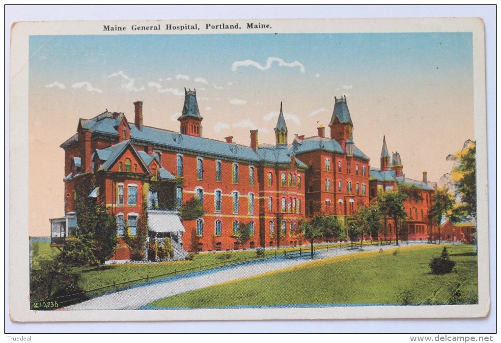 Maine General Hospital, Portland, Maine, 1921 - Portland