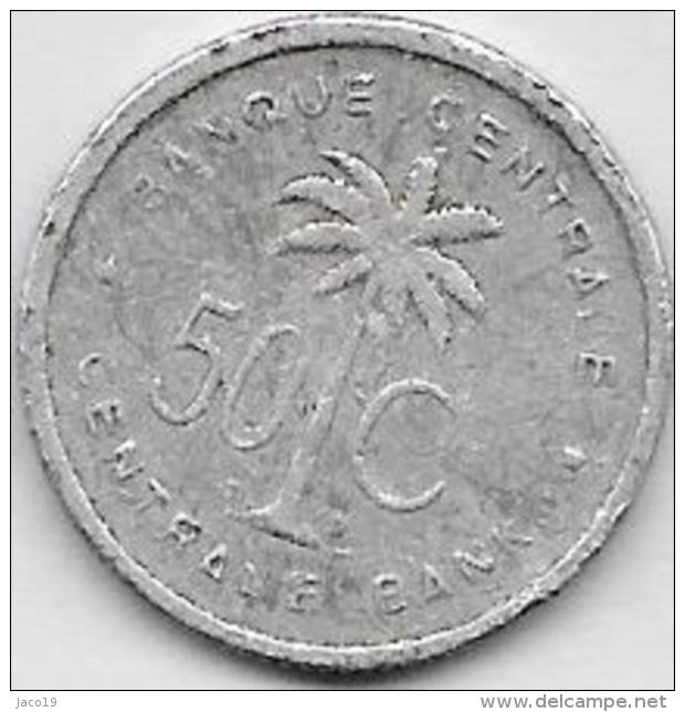 50 Centimes Alu 1954 - 1951-1960: Baudouin I