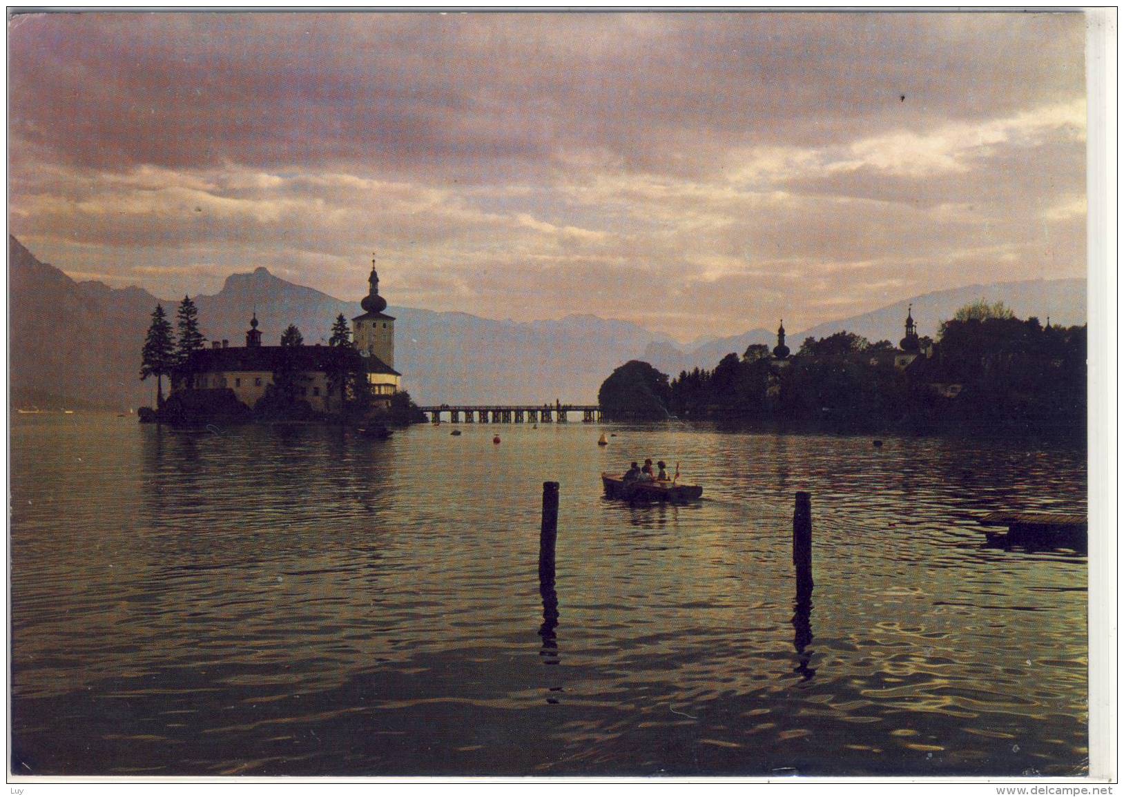 GMUNDEN - Schloß Orth, Schloss ORT  Am Traunsee, Abendstimmung - Gmunden