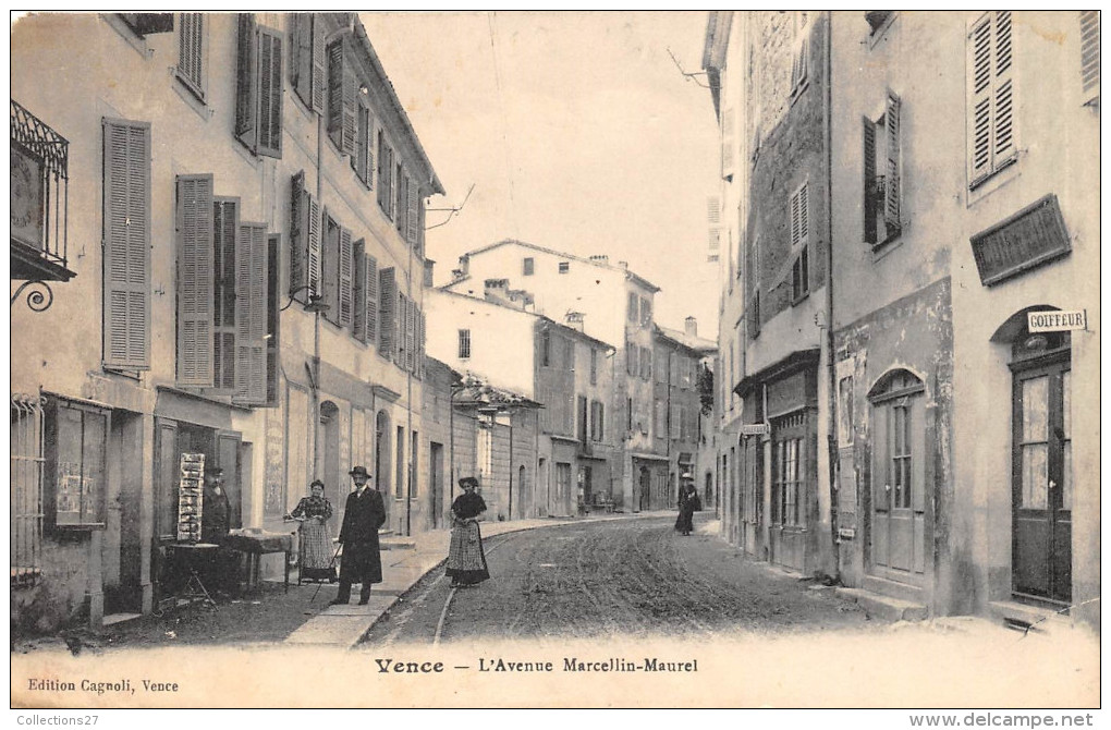 06-VENCE- L'AVENUE MARCELLIN MAUREL - Vence