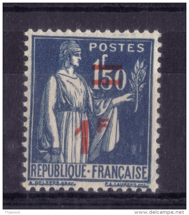 N* 485 NEUF** - 1932-39 Paix